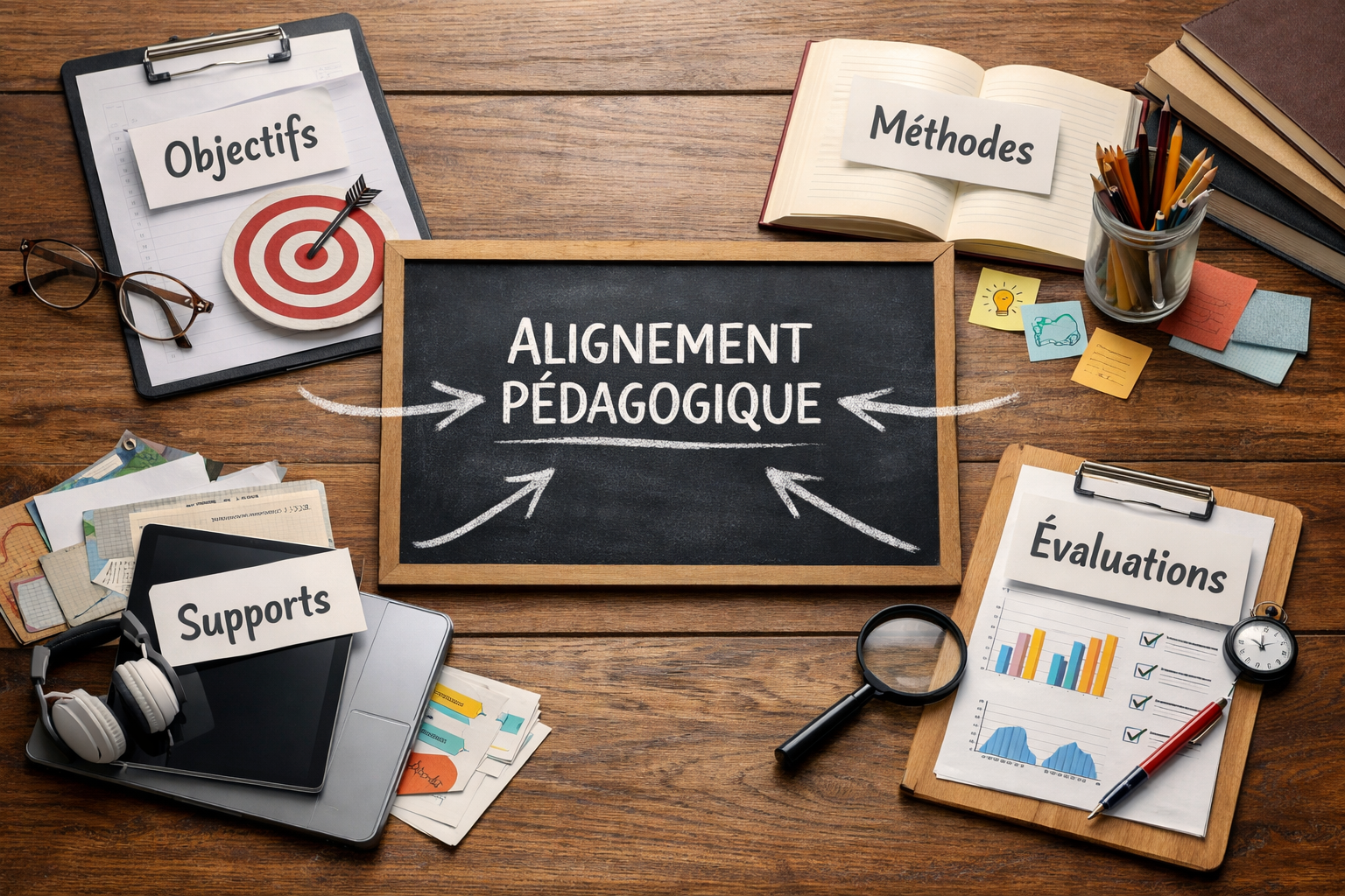 Alignement pédagogique en ingénierie pédagogique