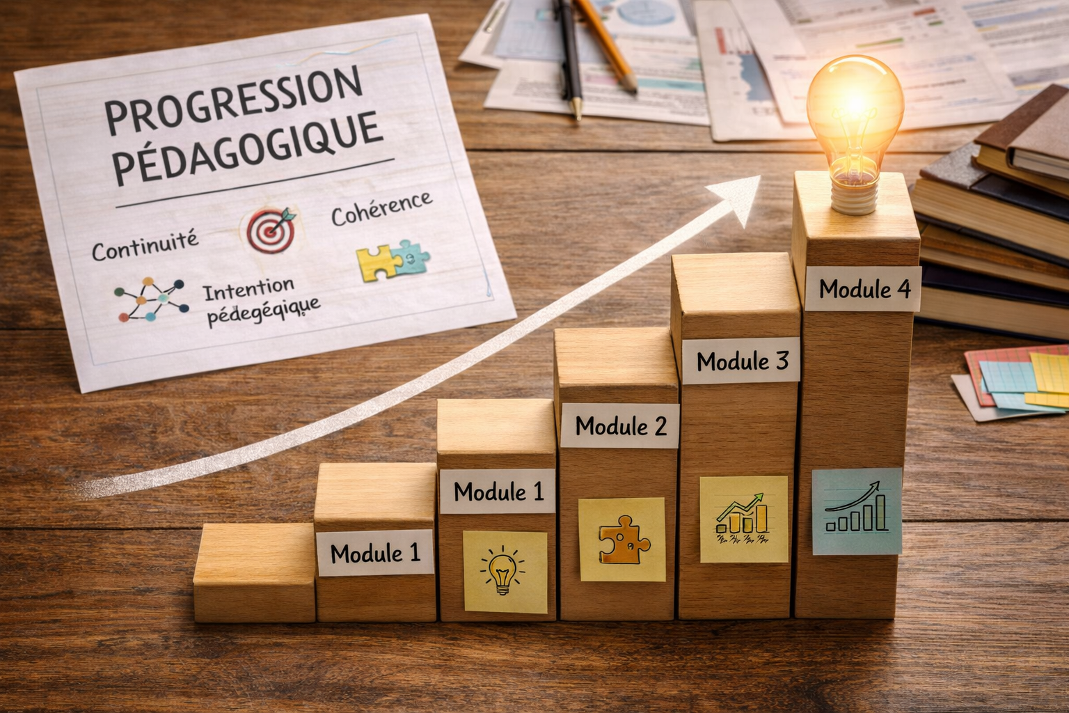 Construction du parcours pédagogique